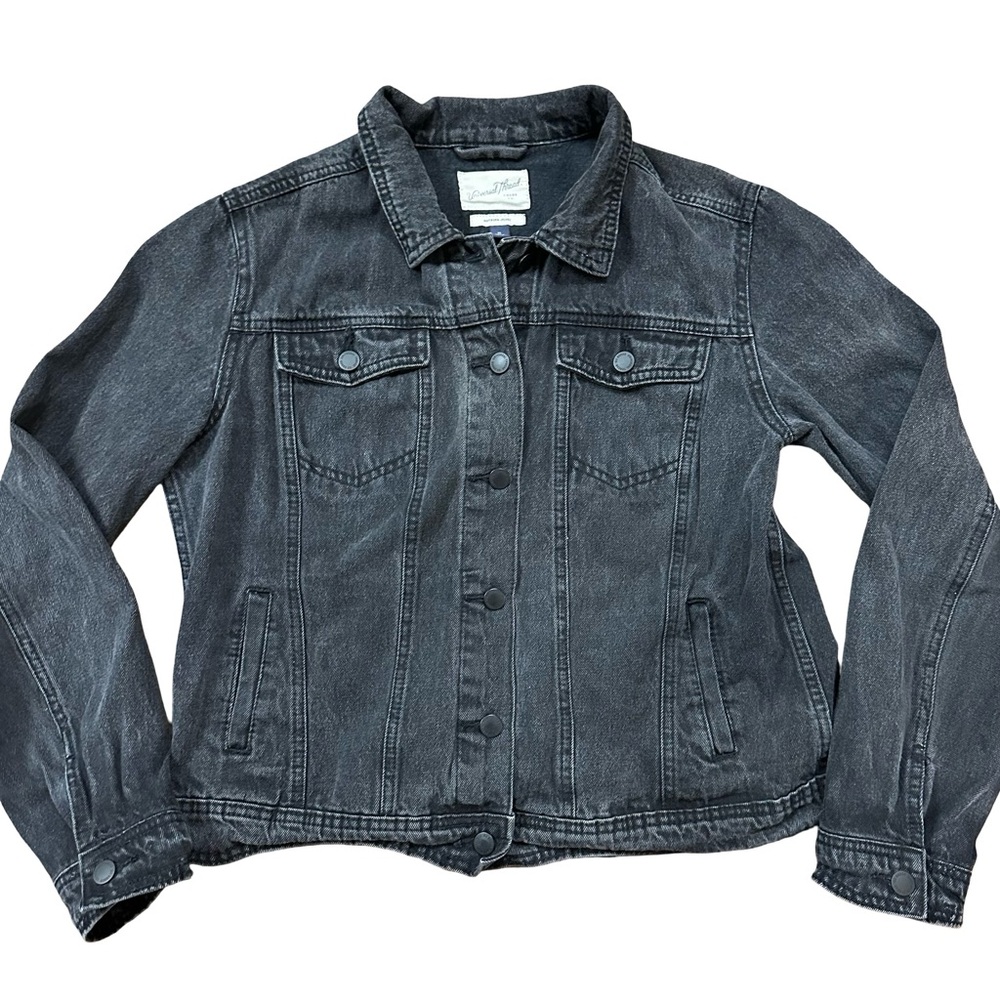 Universal Thread Freeborn Jacket Black Denim XL B… - image 1